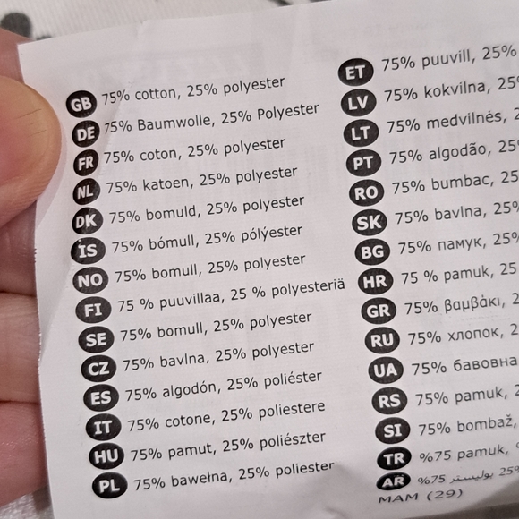 IKEA AKERKULLA Gray/White Floral Euro Pillow Cover Sham 26"x 26” - Picture 7 of 7